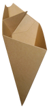 Blow-OUT SALE Large K-20 Eco Friendly Cardboard Cone With Built In Sauce Container, holds 12.5 oz.