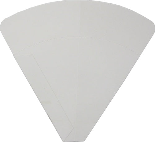 Regular Size Crepe Holder White - Perforated 250 gram Cardboard