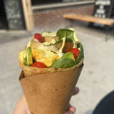 Japanese Crepe Wrapper Eco (for JAPANESE STYLE CREPES, NOT FRENCH) : want to add sticker with your logo contact custom@friteshop.com