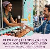 ELEGANT JAPANESE CREPES MADE FOR EVERY OCCASION