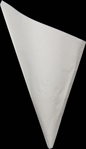 Medium Sized K-17 White Paper Cones, holds 8.5 oz