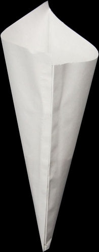 Small K-15 White Paper Cones, holds 6.5 oz.