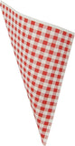 Small Plus K-16 Red and White Paper Cones, Holds 7.5 Oz.