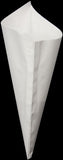 X-Large K-20 White Paper Cones, holds 12.5 oz.