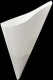 XX Large K-21 White Paper Cones,  holds 14.5 oz