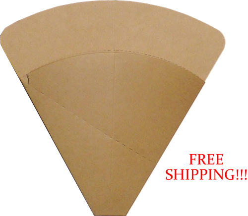 Regular Size Crepe Holder Eco - Perforated 300 GRAM HEAVY DUTY  Cardboard
