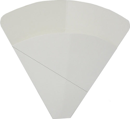 Regular Size Crepe Holder White - Perforated 250 gram Cardboard