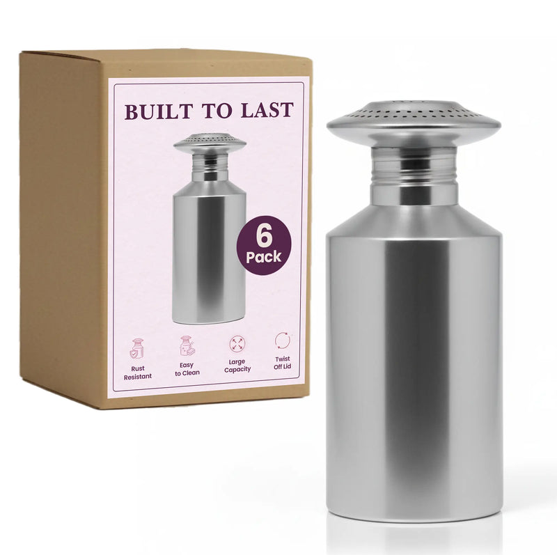 Aluminum Pommes Frites Large Salt Shaker, 22 oz - Imported from Europe