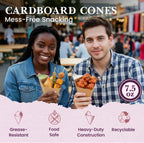 CARDBOARD CONES
Mess-Free Snacking