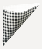 Large K-18 Black and White Checked Paper Cones, Holds 9.5 Oz.
