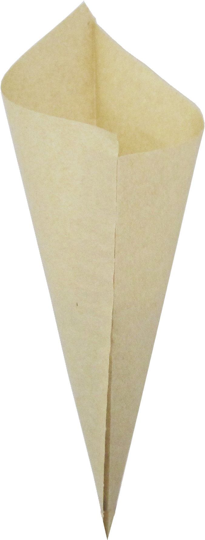 Jumbo K-23 Eco Friendly Brown  Paper Cones. , holds 18.5 oz