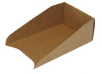 Belgian Waffle Tray Eco Kraft Brown