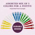 ASSORTED MIX OF 5 COLORS FOR A FESTIVE
Imported from Europe