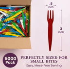5000 Pack
PERFECTLY SIZED FOR SMALL BITES
Easy, Mess-Free Serving