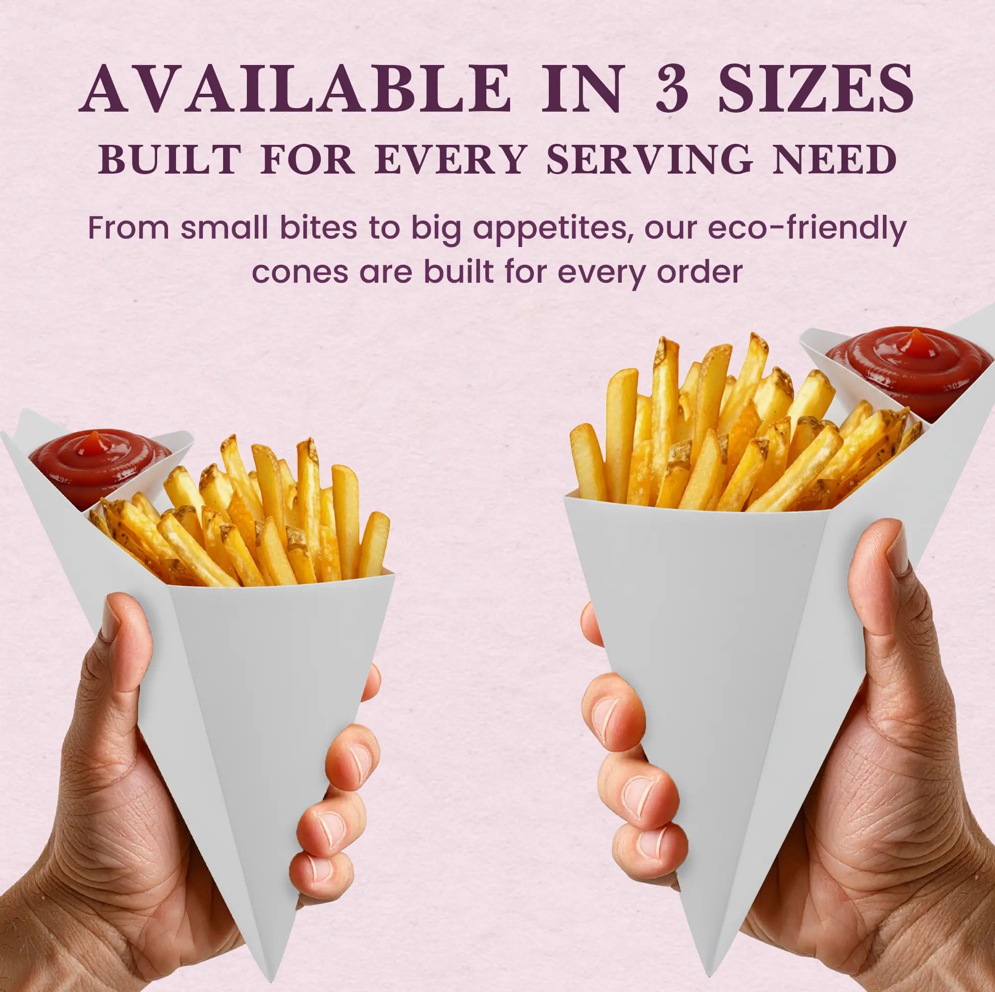 AVAILABLE IN 3 SIZES
BUILT FOR EVERY SERVING NEED
