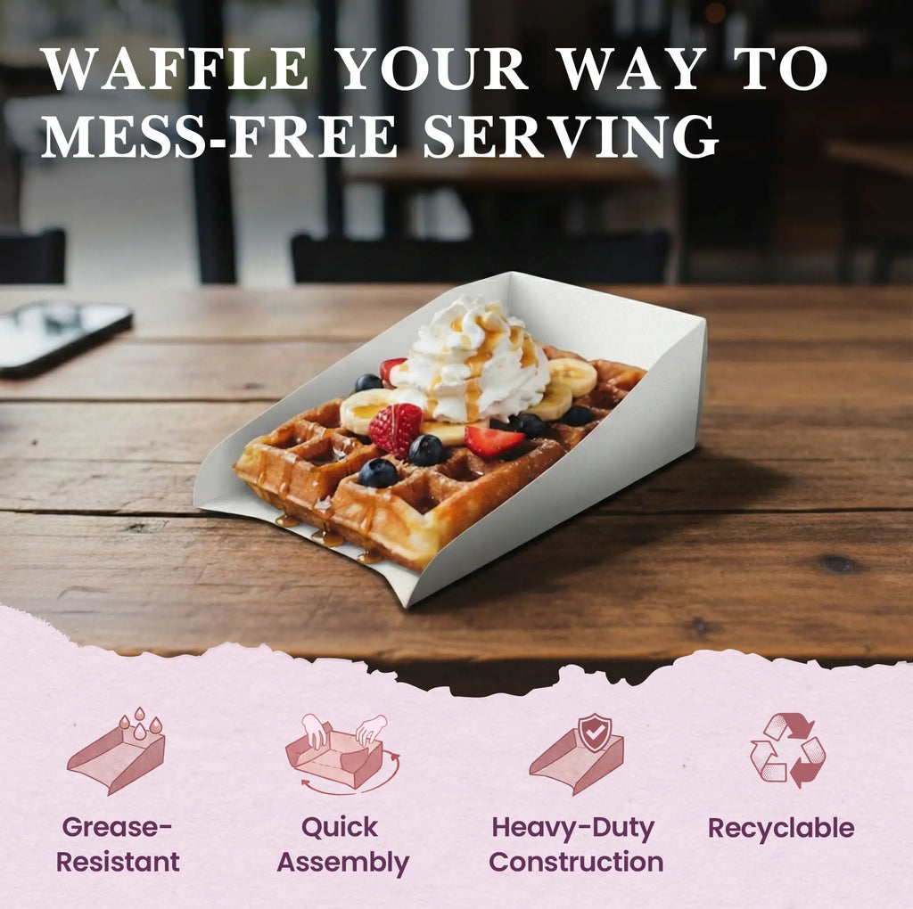 WAFFLE YOUR WAY TO MESS-FREE SERVING