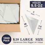 1300 Pack
K18 LARGE SIZE Generous Size, Bigger on Value