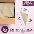 100 Pack
K15 SMALL SIZE
Generous Size, Bigger on Value