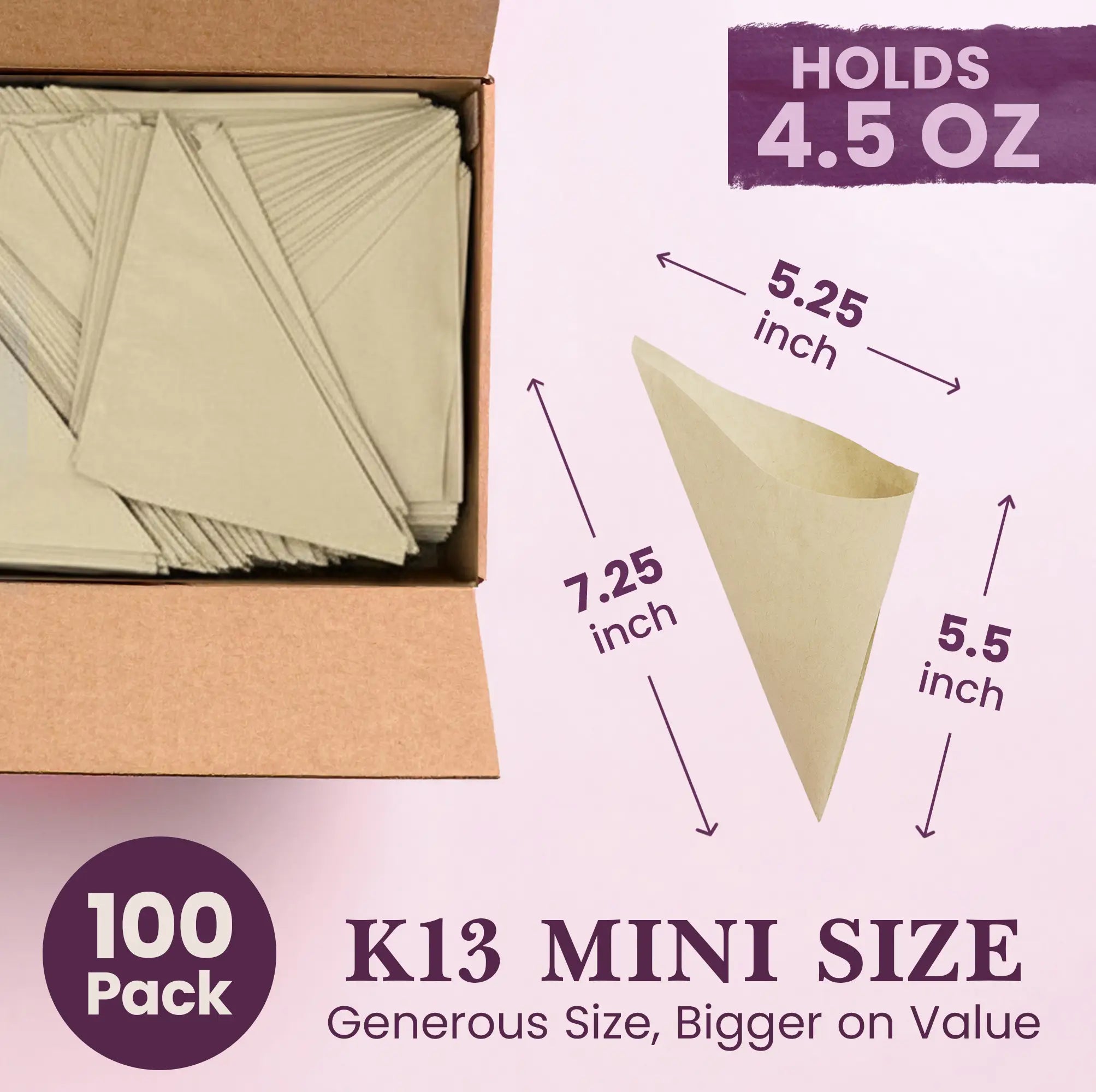 K13 Mini Size Holds 4.5oz