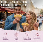 HOLD YOUR CREPE, LOVE THE BITE
Mess-Free Treat