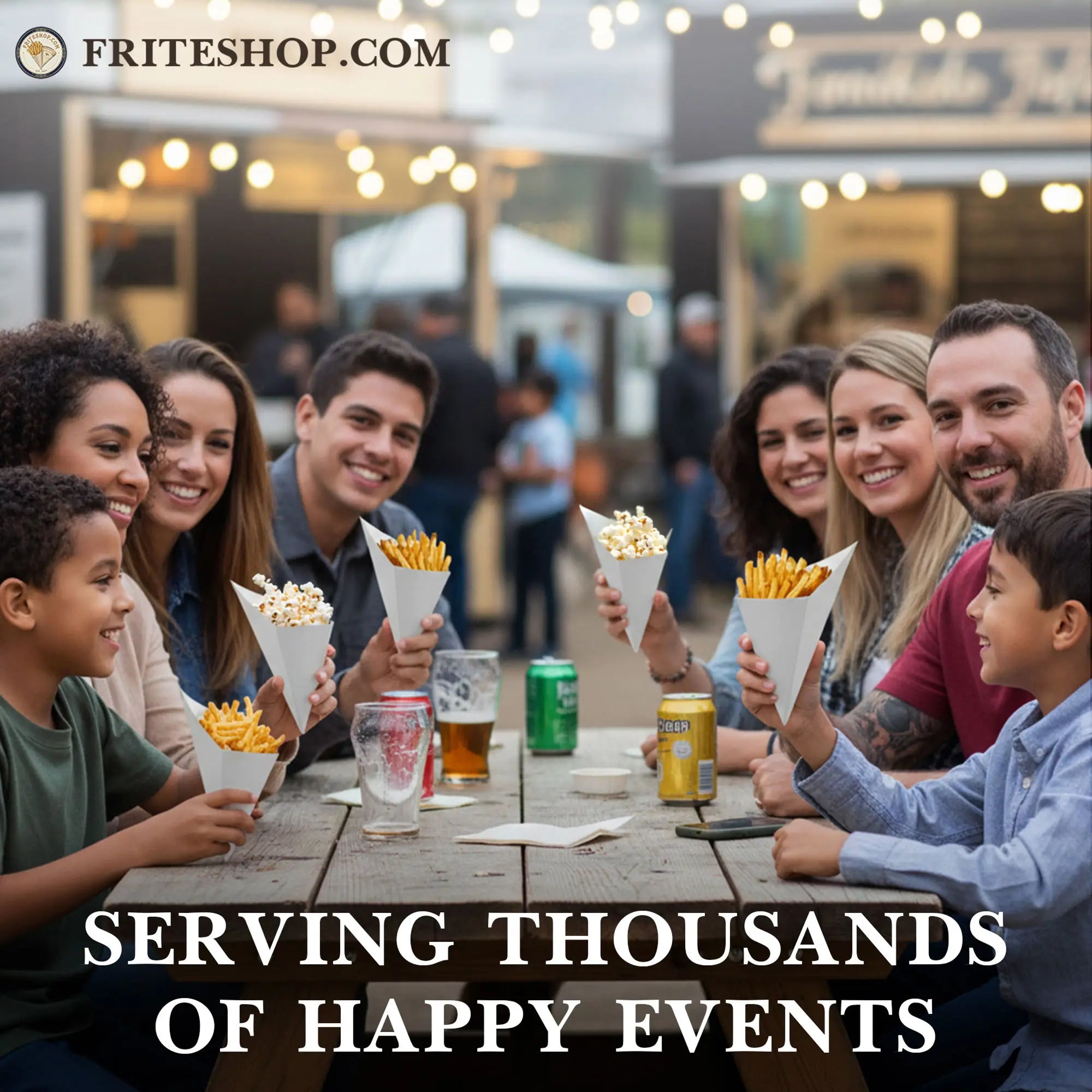 BLOW-OUT SALE Large K-18 White Cardboard Cones Without Sauce Container holds 9.5 oz.