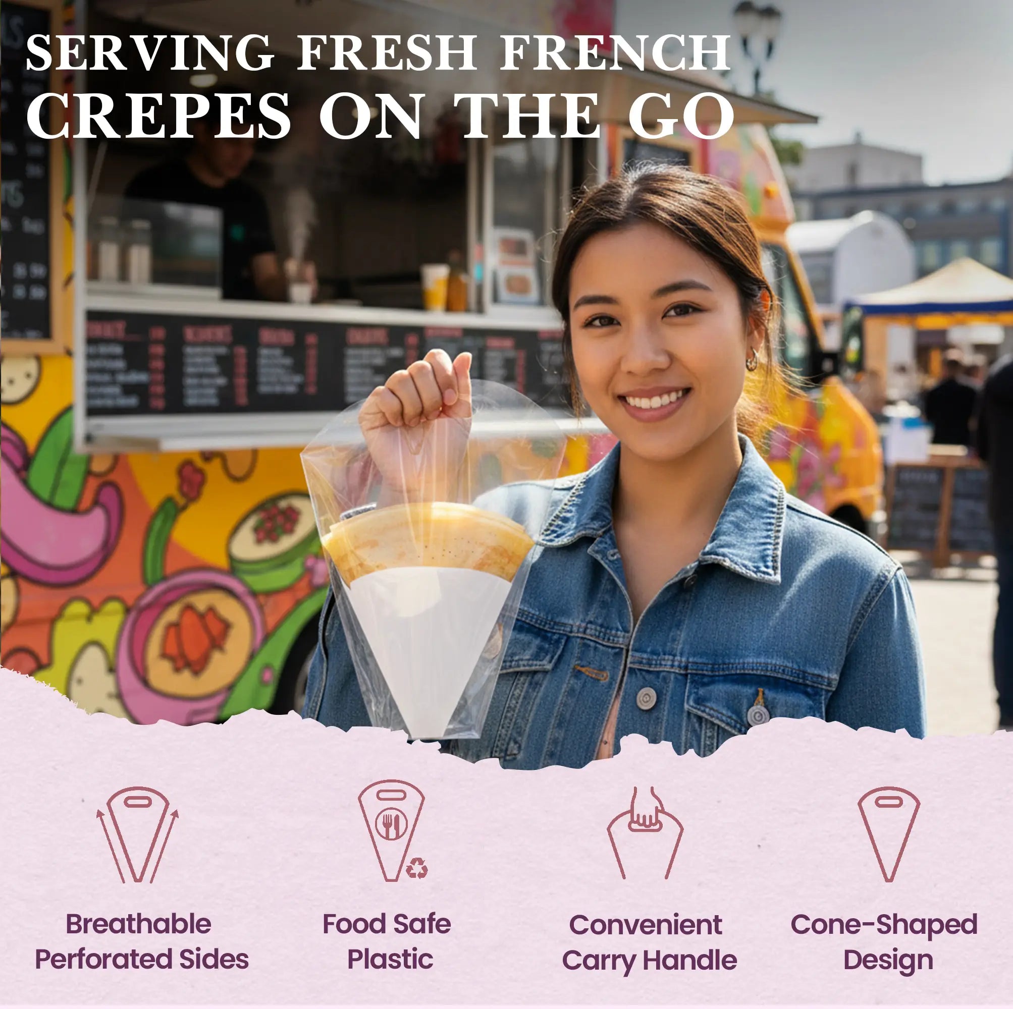 SERVING FRESH FRENCH CREPES ON THE GO