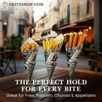THE PERFECT HOLD FOR EVERY BITE
Great for Fries, Popcorn, Churros & Appetizers