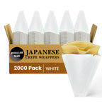 REGULAR SIZE
JAPANESE
CREPE WRAPPERS
2000 Pack
WHITE