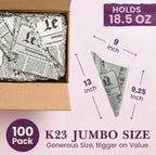 100
K23 JUMBO SIZE
Generous Size, Bigger on Value