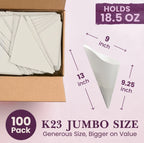 100
K23 JUMBO SIZE
Generous Size, Bigger on Value