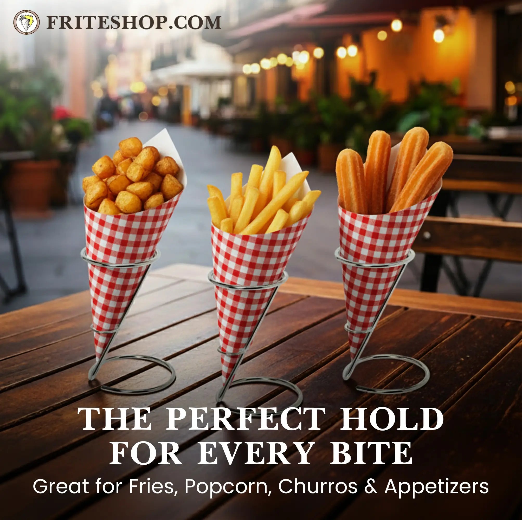 THE PERFECT HOLD FOR EVERY BITE