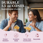 DURABLE 5.5 oz CONES Sustainable choice