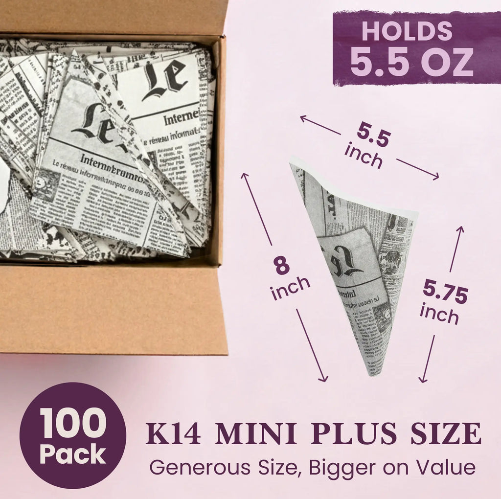 K14 Mini Plus Size holds 5.5oz