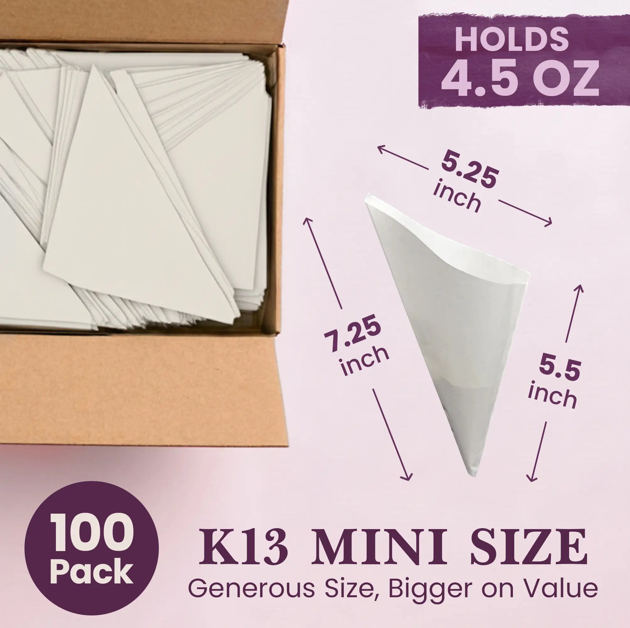 K13 Mini Size Holds 4.5oz