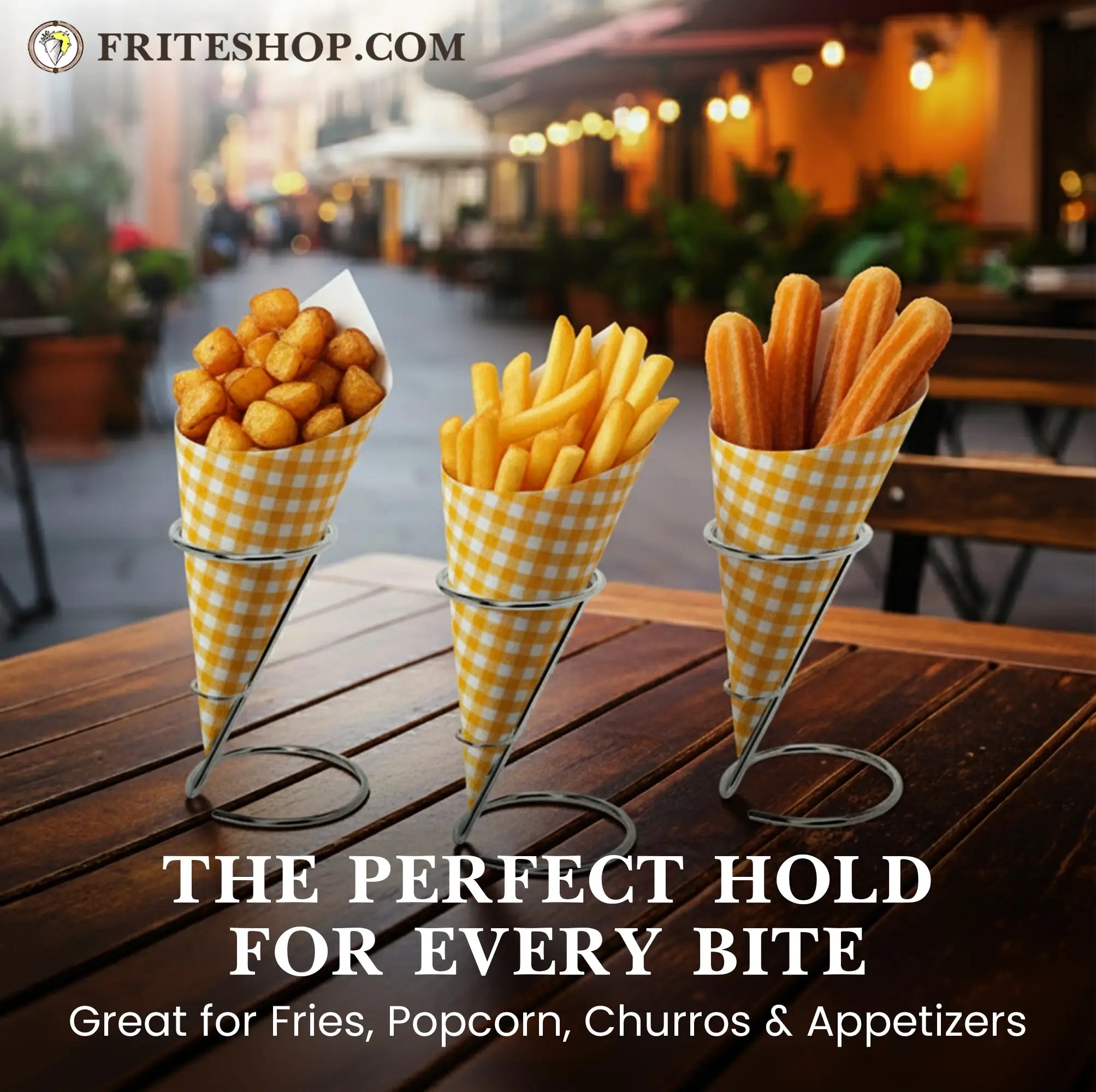 THE PERFECT HOLD FOR EVERY BITE