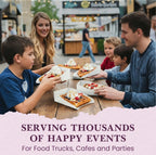 SERVING THOUSANDS OF HAPPY EVENTS
For Food Trucks, Cafes and Parties