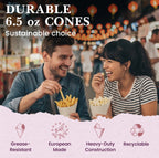 DURABLE 6.5 oz CONES
Sustainable choice