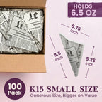 100 Pack
K15 SMALL SIZE
Generous Size, Bigger on Value