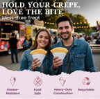 HOLD YOUR CREPE, LOVE THE BITE
Mess-Free Treat