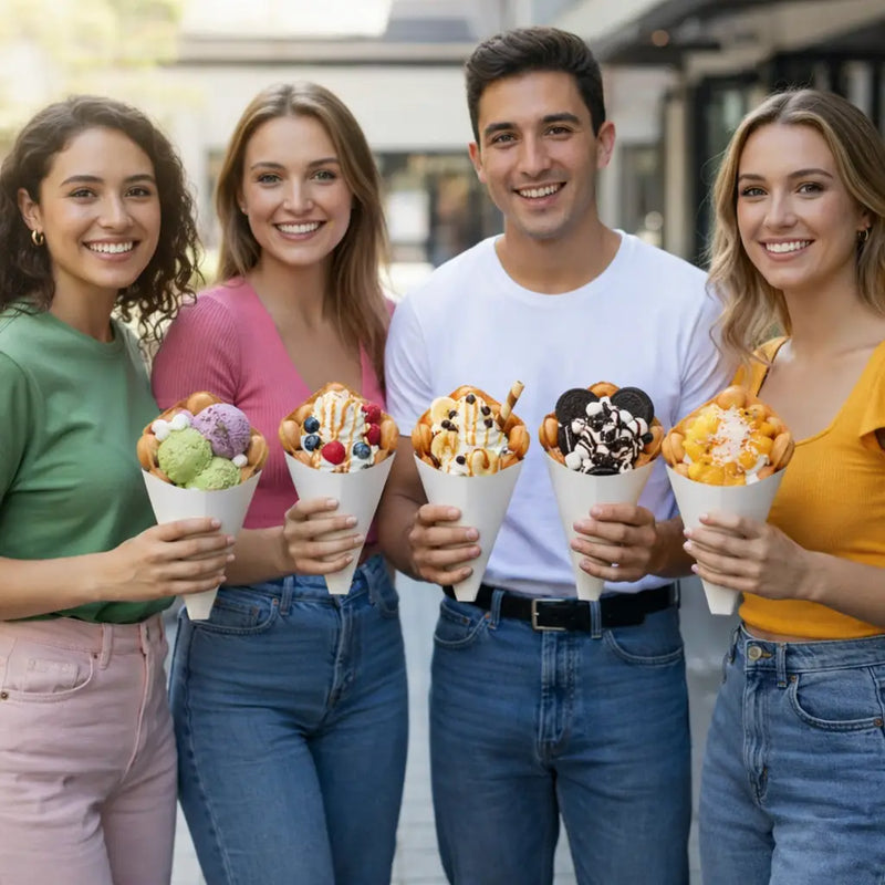 Hong Kong Waffle Cones