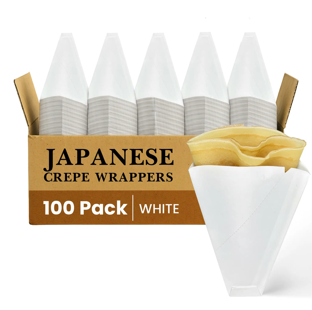 JAPANESE
CREPE WRAPPERS
100 Pack
WHITE