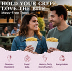 HOLD YOUR CREPE, LOVE THE BITE
Mess-Free Treat