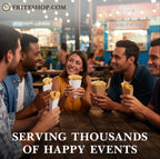 SERVING THOUSANDS OF HAPPY EVENTS