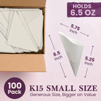 100 Pack
K15 SMALL SIZE
Generous Size, Bigger on Value