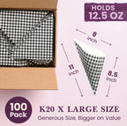 100 Pack
K20 X LARGE SIZE
Generous Size, Bigger on Value