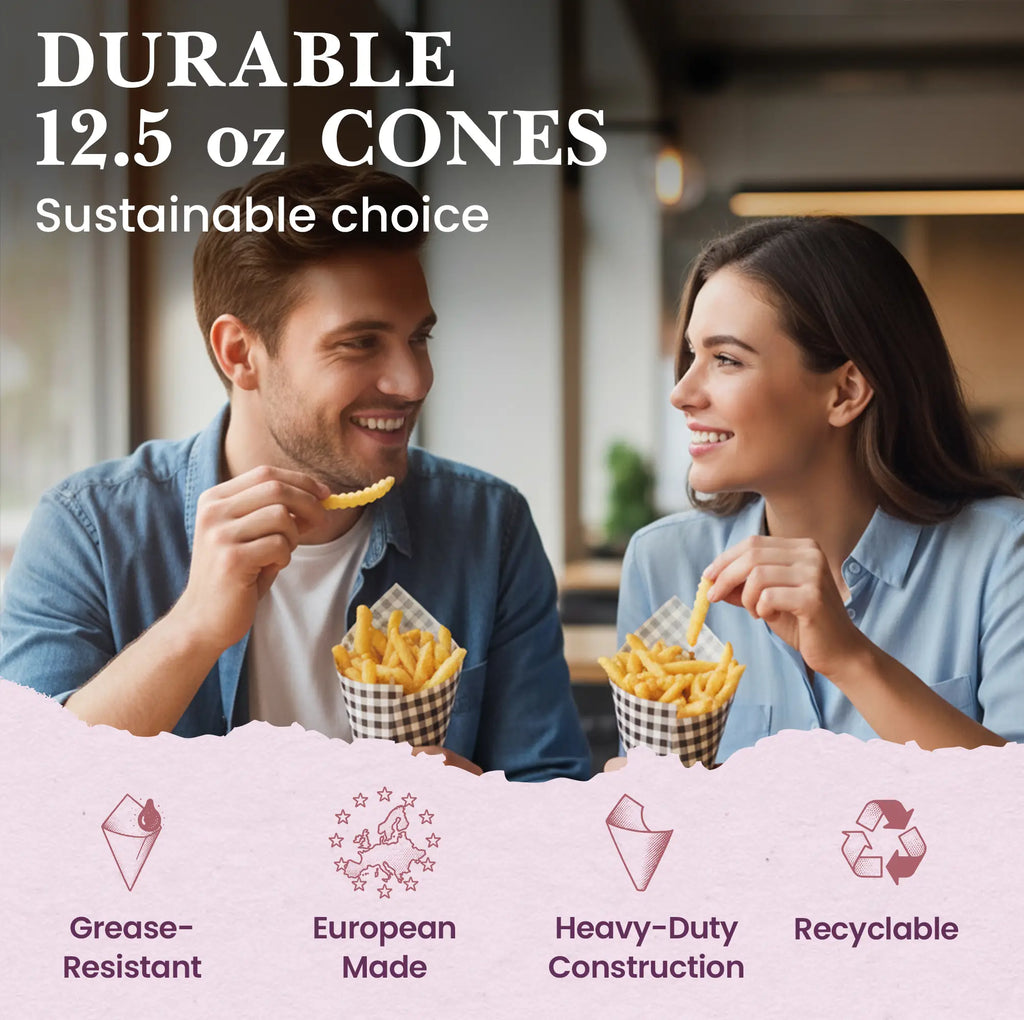 DURABLE 12.5 oz CONES