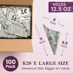 100 Pack
K20 X LARGE SIZE
Generous Size, Bigger on Value